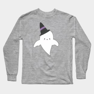 Cute happy ghost Long Sleeve T-Shirt